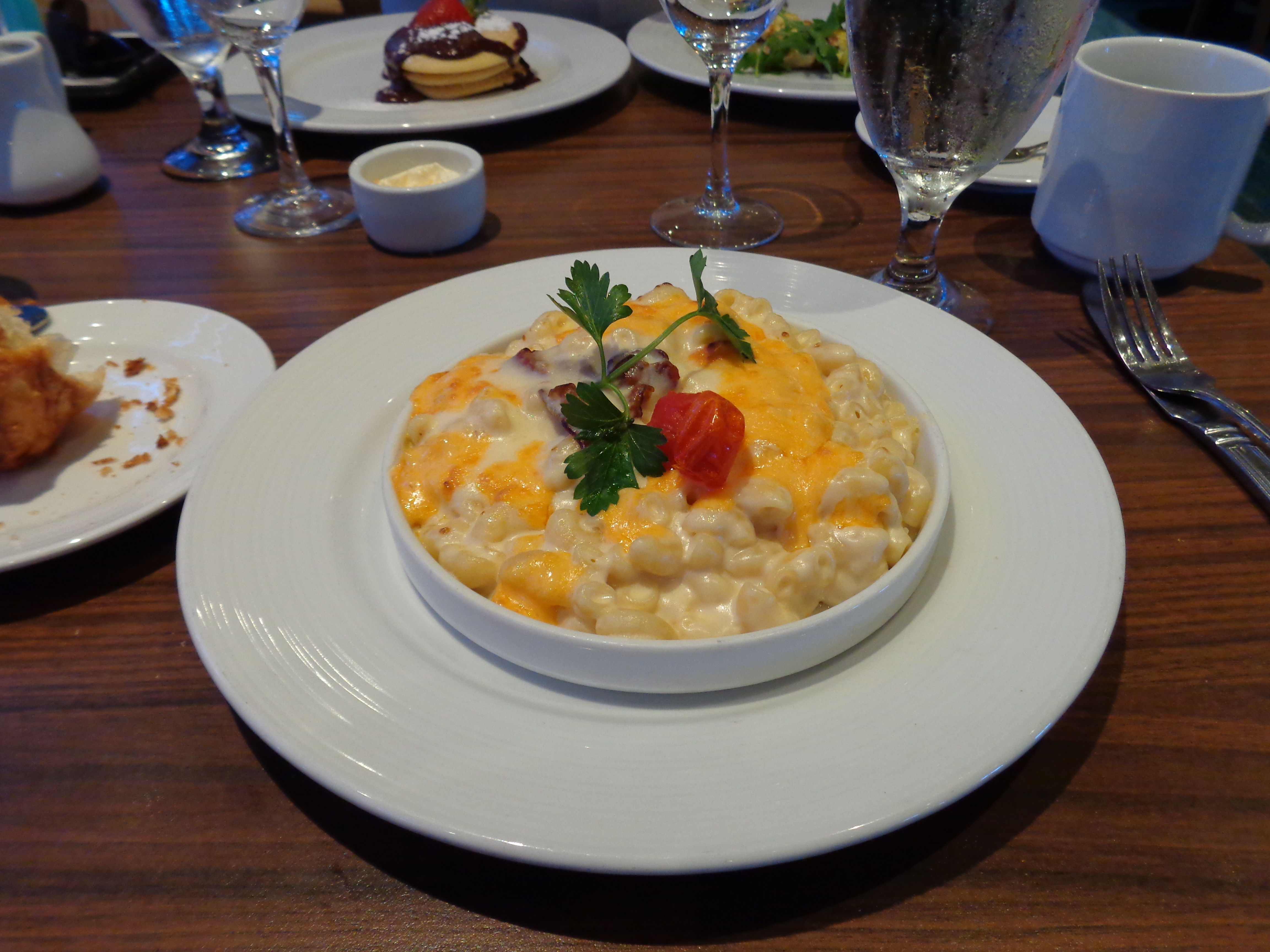Carnival Sea Day Brunch Mac and Cheese