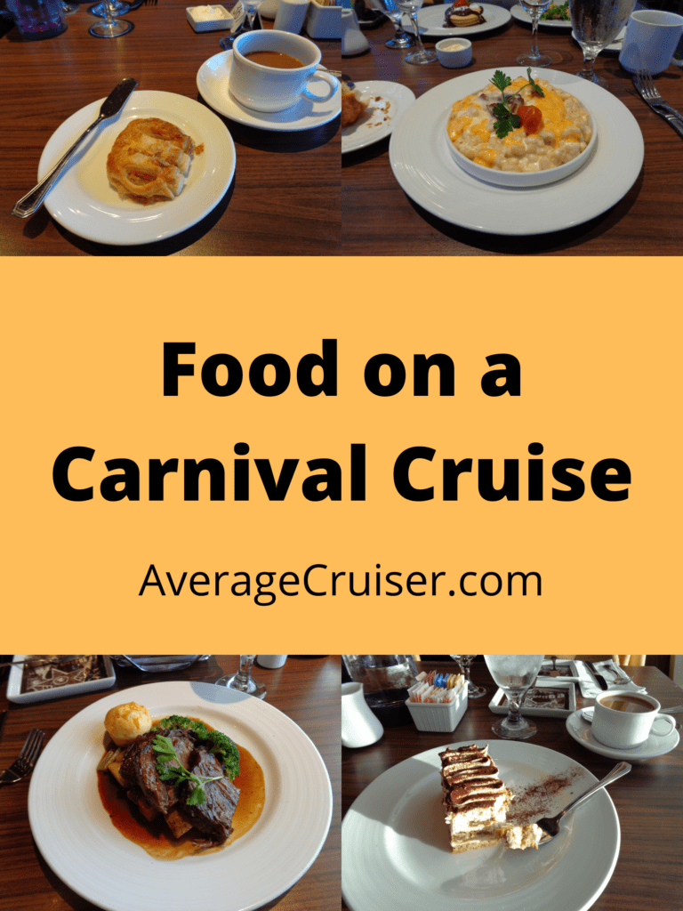 carnival cruise embarkation day food