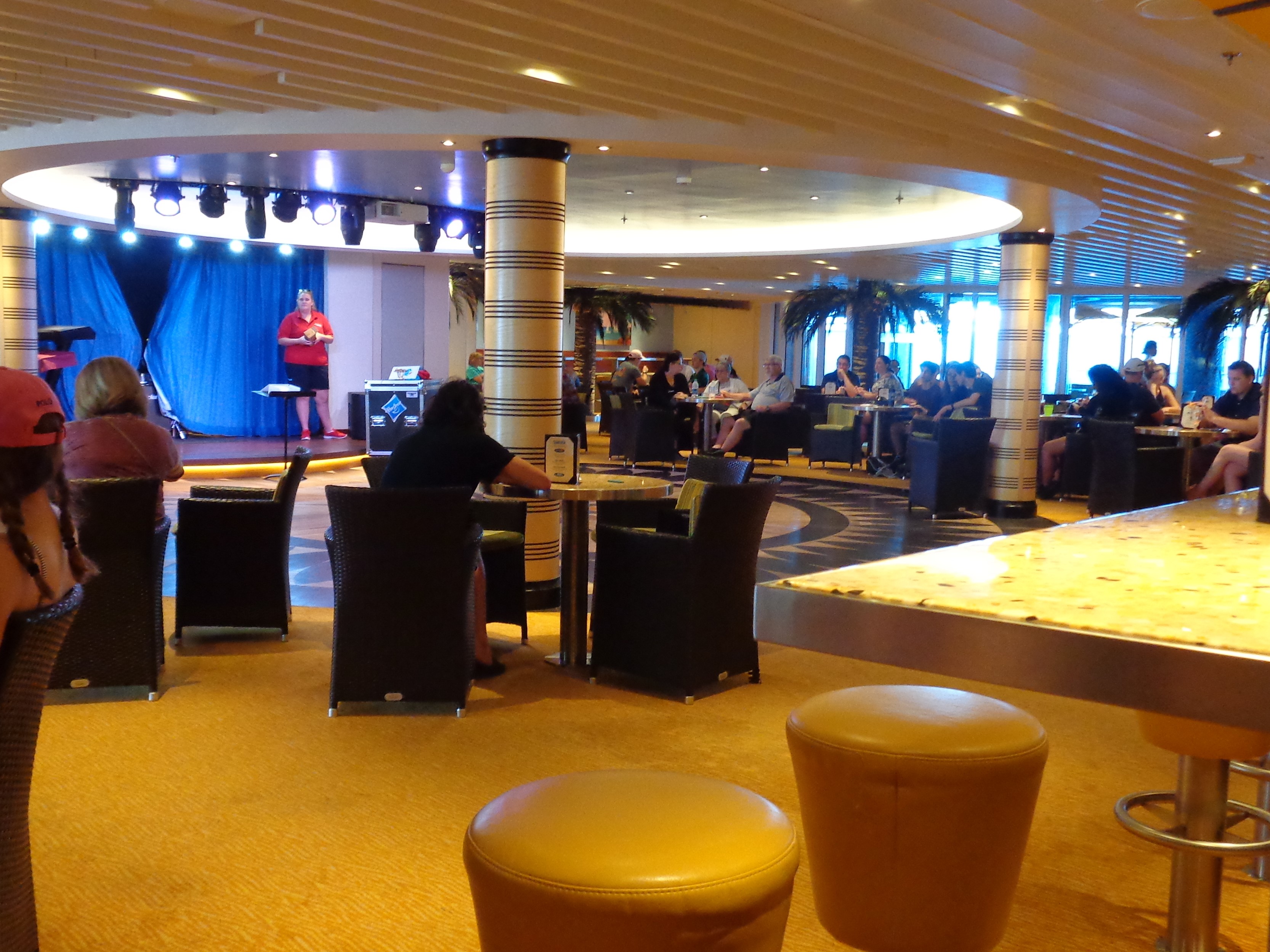 Trivia Answers and Lounge on Carnival Cruise