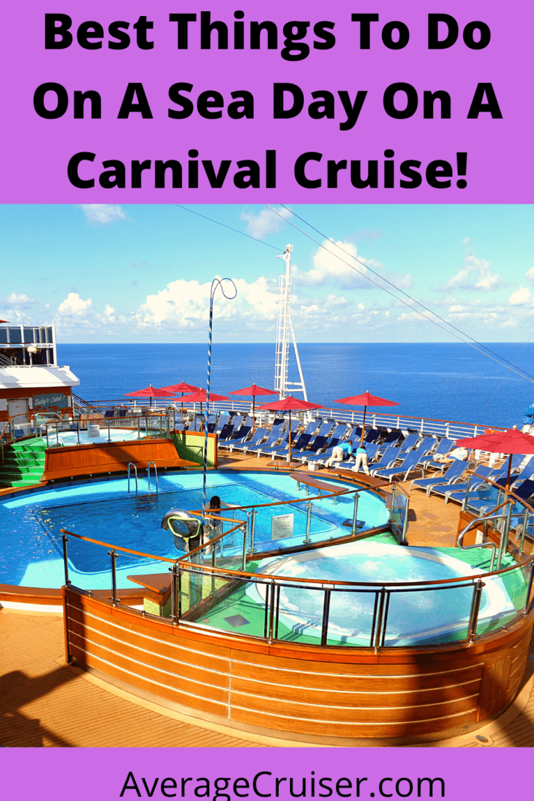 What to do on Sea Days on a Carnival Cruise Ship - Average Cruiser