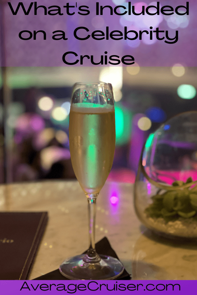 What's included on a celebrity cruise