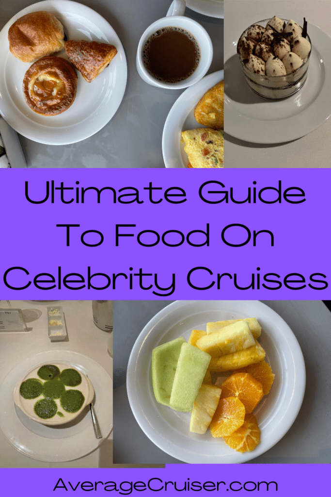 celebrity cruises food