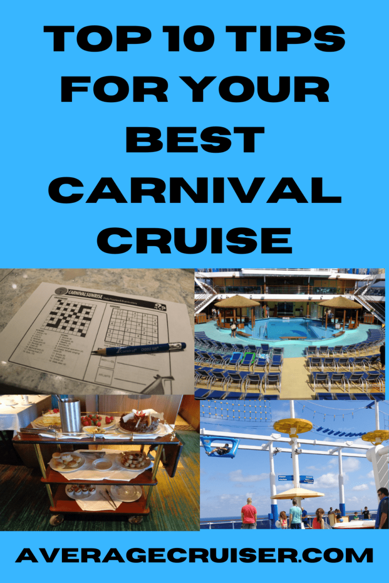 Carnival Cruise Tips Average Cruiser