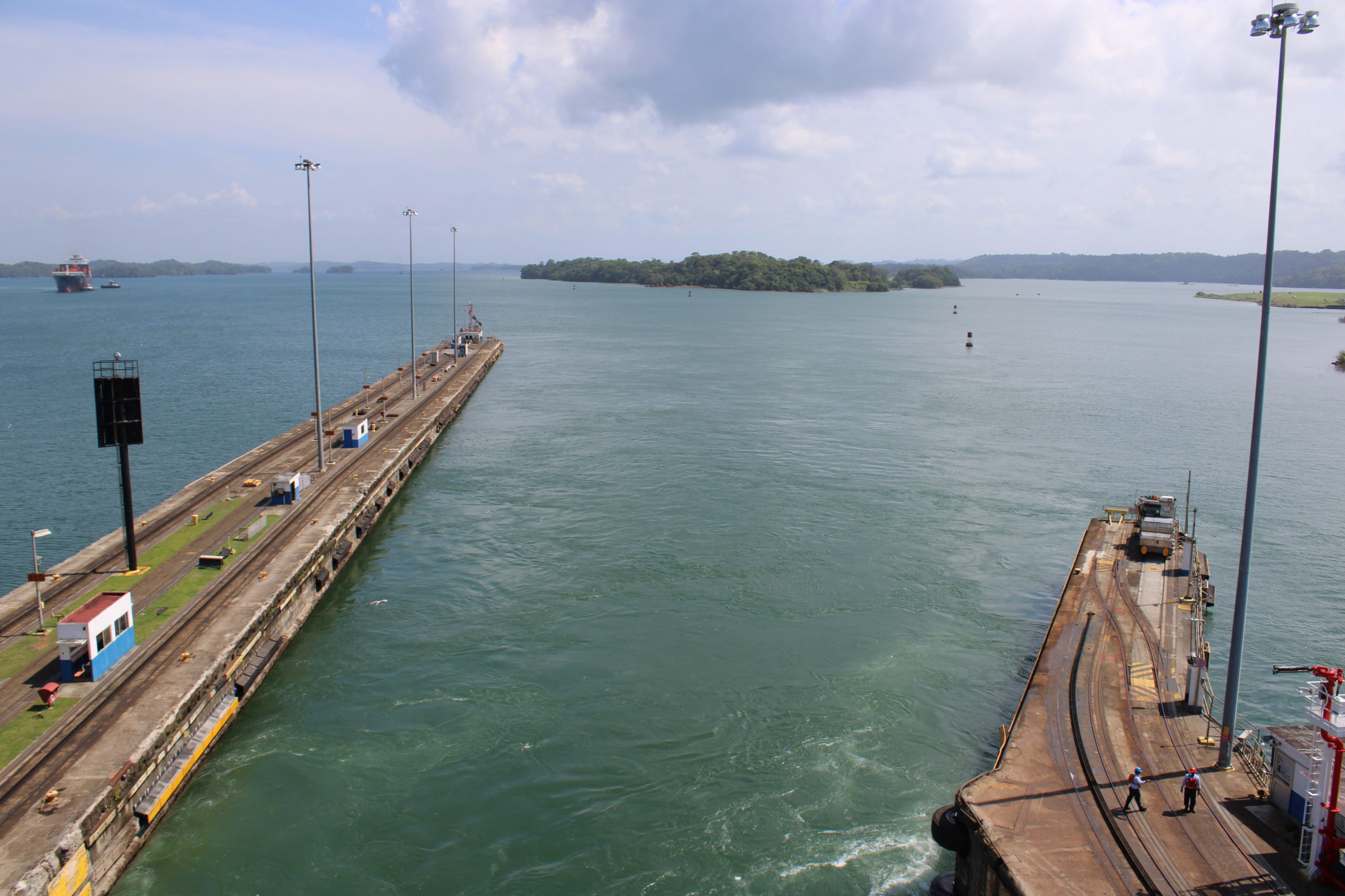 Panama Canal from Gatun Lake