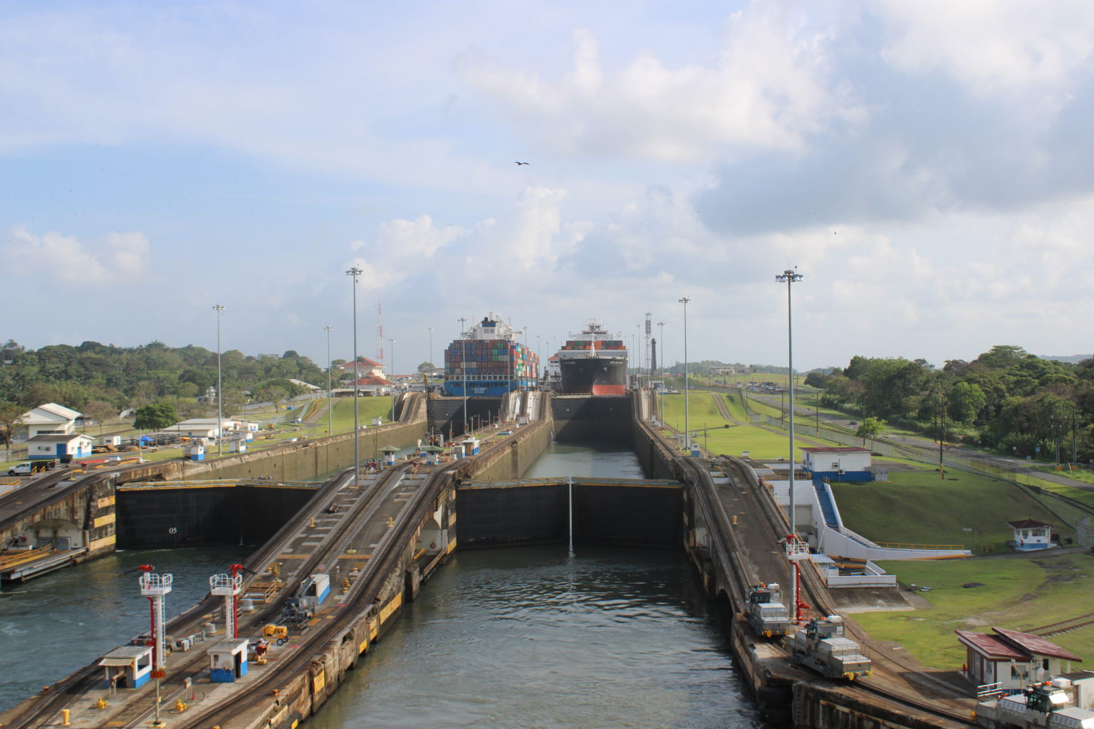 carnival cruise panama canal partial transit reviews