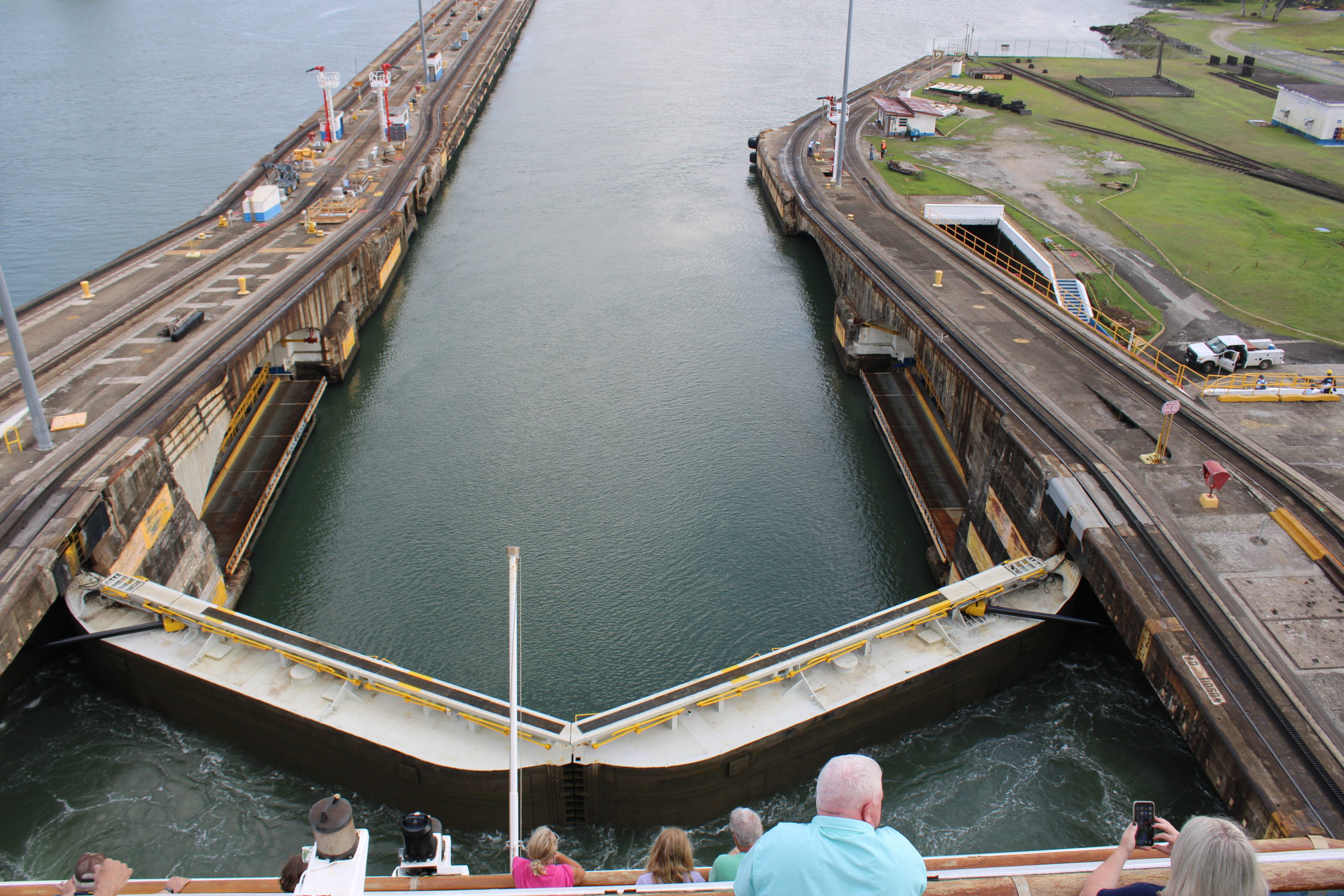 Lock 1 in Panama Canal