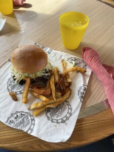 Guy's Burger - Best Free Lunch Option on Board a Carnival Cruise