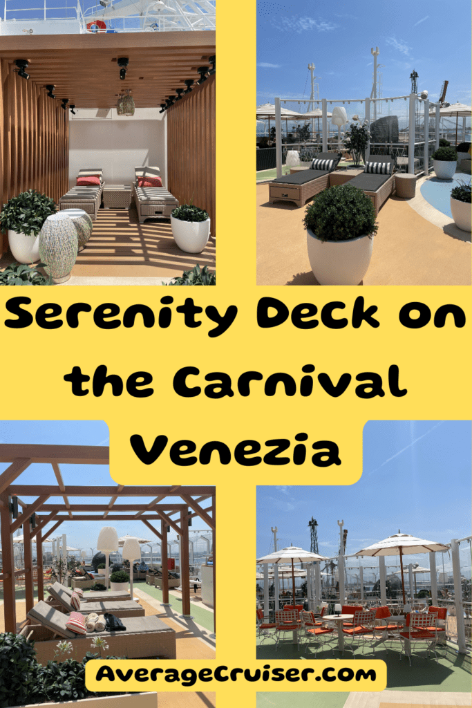 Serenity Deck Carnival Venezia