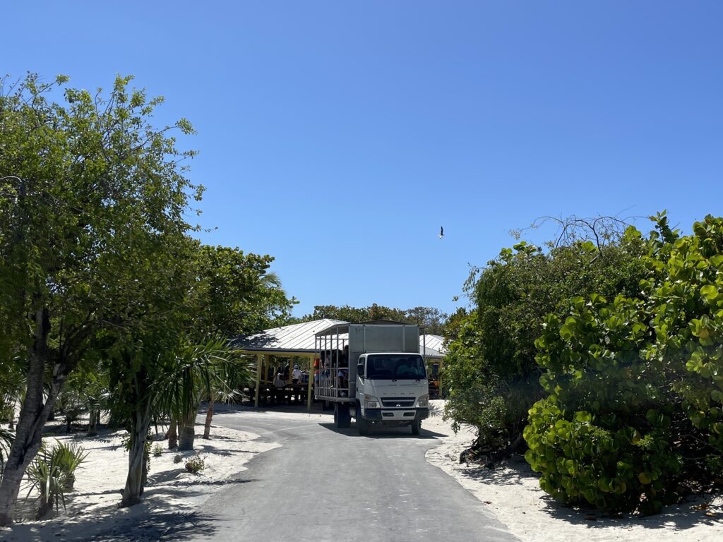 Half Moon Cay Trolley