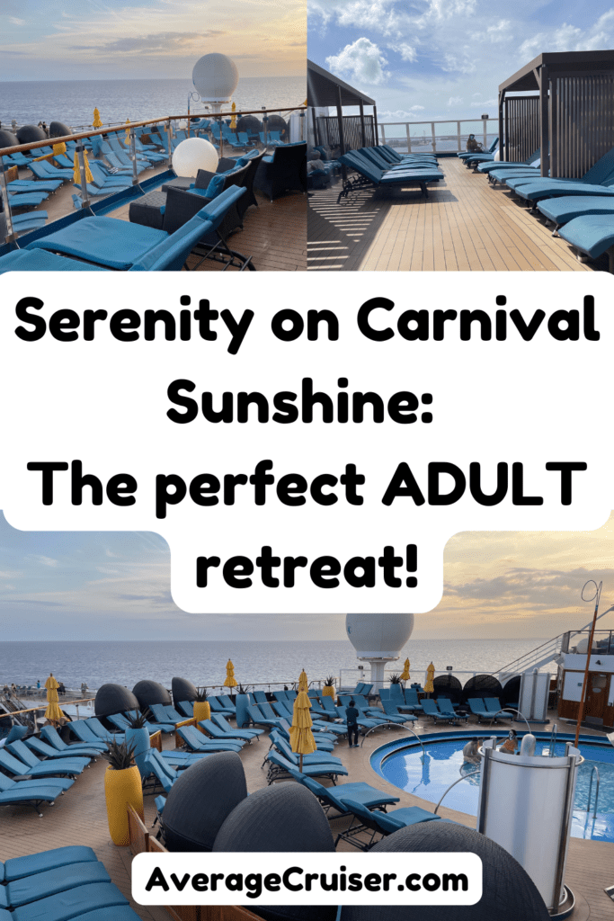 Serenity Deck Guide Carnival Sunshine