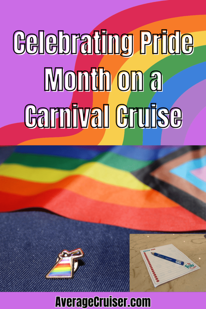 Pride month on a Carnival Cruise