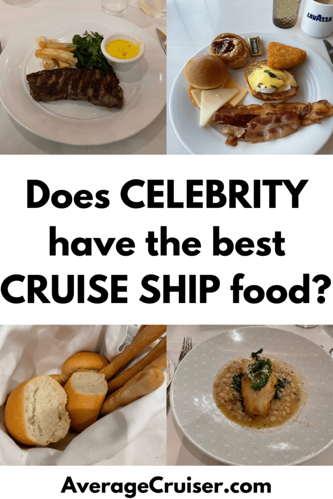 celebrity cruise food
