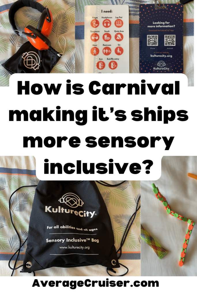 How is carnival making its ships more sensory inclusive