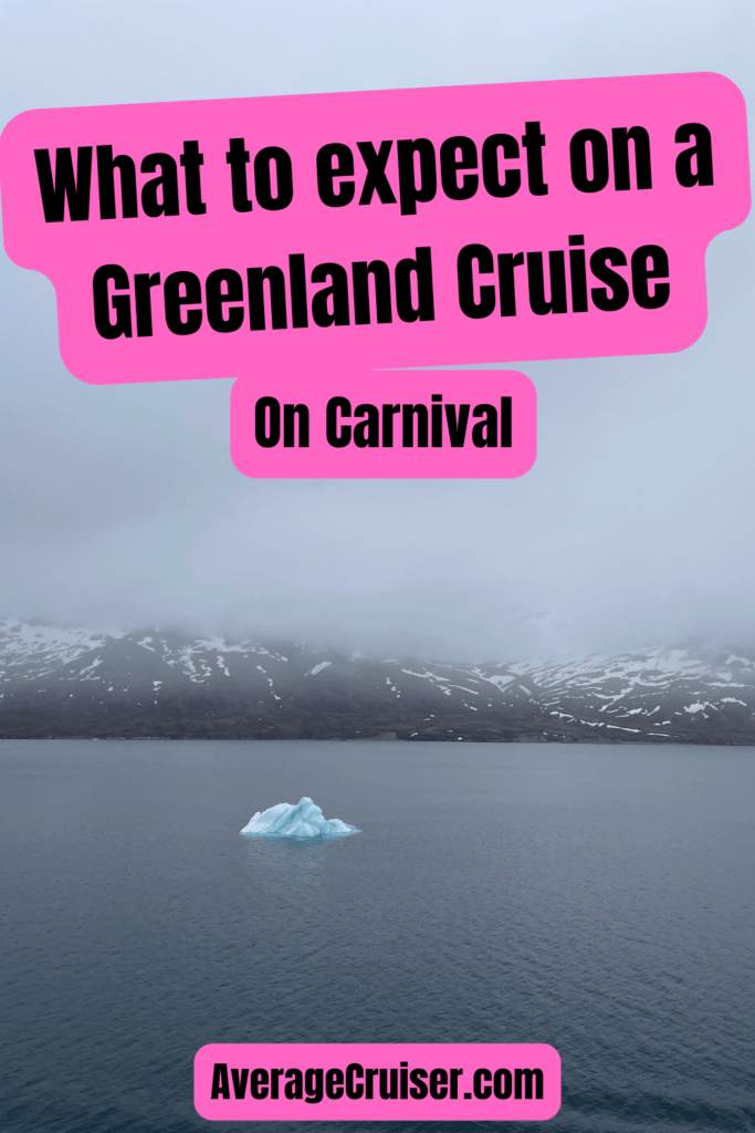 Greenland cruise Carnival